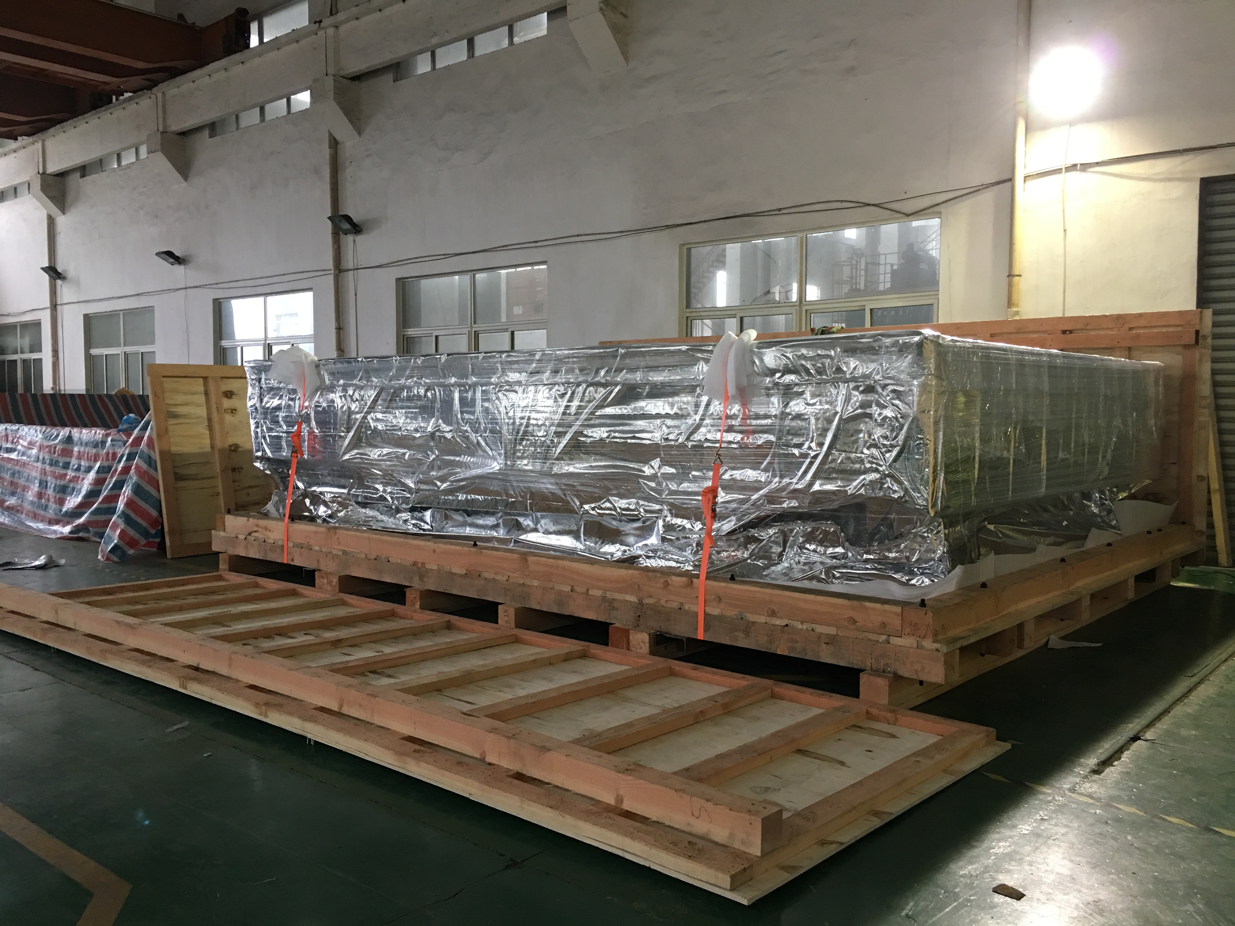 大型設備真空包裝